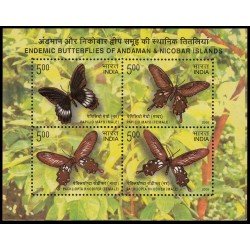 India HB 50 2008 Fauna Mariposas MNH