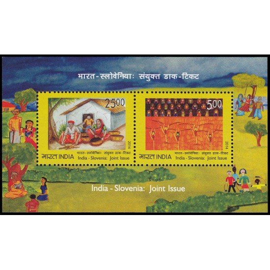 India HB 113 2014 India-Eslovenia MNH