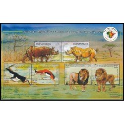 India HB 119 2015 3 Cumbre del Forum África-India fauna MNH