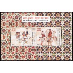 India HB 142 2017 India-Portugal emisión conjunta MNH