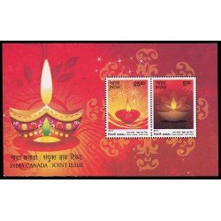 India HB 156 2017 India-Canadá emisión conjunta MNH