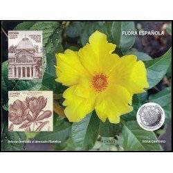 España Spain Prueba de lujo 165a 2022 Flora Española Rosa Cartero