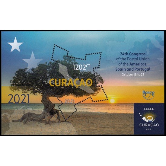 Upaep Curaçao 2021 Correo 24 de Upaep MNH Upaep Curaçao 2021 Correo 24 de Upaep MNH