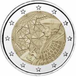 Luxemburgo 2022 2 € euros conmemorativos Programa Erasmus Luxemburgo 2022 2 € euros conmemorativos Programa Erasmus