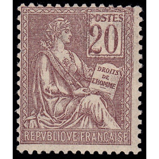 France Francia 113 Mouchon 1900 MH