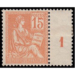 France Francia 117 1900 Mouchon MNH France Francia 117 1900 Mouchon MNH