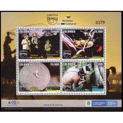 Upaep Colombia 2021 Turismo MNH Upaep Colombia 2021 Turismo MNH