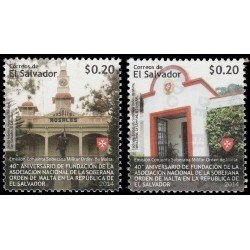 El Salvador 1848/49 2014 40 aniv. de la fundación Orden de Malta en El Salvador MNH El Salvador 1848/49 2014 40 aniv. de la fundación Orden de Malta en El Salvador MNH