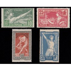 France Francia 183/86  1924 Juegos Olímpicos París MH