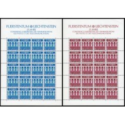 Liechtenstein 778/79 1984 Europa 25º aniversario de la CEPT MNH Liechtenstein 778/79 1984 Europa 25º aniversario de la CEPT MNH