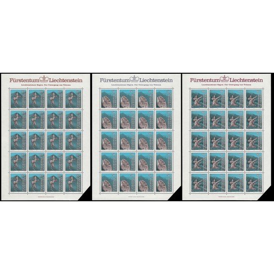 Liechtenstein 784/86 1984 Leyendas MNH