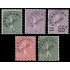 France Francia Preobliterados P- 45/49 1922-27 Semeuse Línea MNH