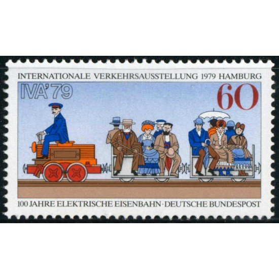 TRA2/S Alemania Federal  Germany  Nº 858  1979 Exp. internacional de transportes Lujo