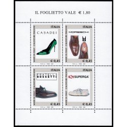 Italia Italy HB 38 2004 Zapatos italianos MNH
