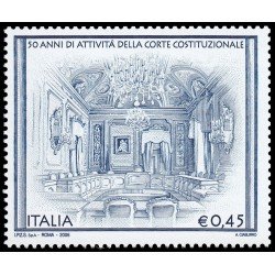 Italia Italy 2863 2006 Instituciones 50 aniv. Cortes Constitucionales MNH