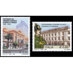 Italia Italy 2880/81 2006 Armada 100 aniv. Custodia financiera MNH