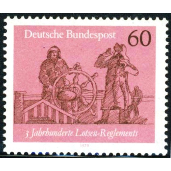 BA2/S Alemania Federal Germany Nº 868 1979 300 Aniv. reglamentos de amarre Lujo BA2/S Alemania Federal Germany Nº 868 1979 300 Aniv. reglamentos de amarre Lujo