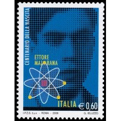 Italia Italy 2889 2006 Personalidades Física Ettore Majorana MNH
