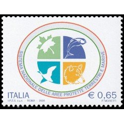 Italia Italy 2893 2006 Organización Nacional para la protección de zonas terrestres y marítimas MNH