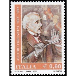 Italia Italy 2907 2007 Personalidades Música Arturo Toscanini MNH