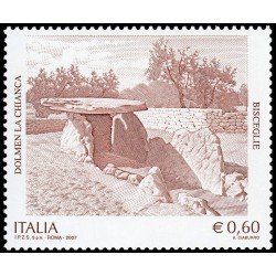 Italia Italy 2943 2007 Patrimonio Artístico y Cultural Dolmen la Chianca Bisceglie MNH