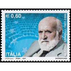 Italia Italy 2945 2007 Personalidades Política Altiero Spinelli MNH