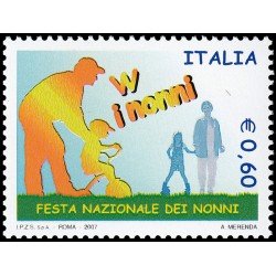 Italia Italy 2962 2007 Fiesta Nacional de los abuelos MNH Italia Italy 2962 2007 Fiesta Nacional de los abuelos MNH