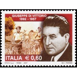 Italia Italy 2968 2007 Personalidades Política Giuseppe de Vittorio MNH Italia Italy 2968 2007 Personalidades Política Giuseppe de Vittorio MNH