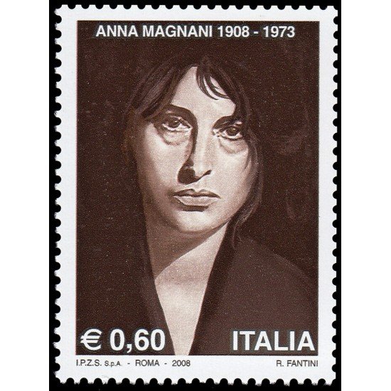 Italia Italy 2983 2008 Personalidades Cine Anna Magnani MNH
