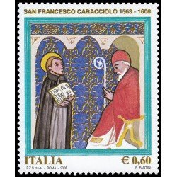 Italia Italy 3006 2008 Personalidades Religión San Francisco de Caracciolo MNH
