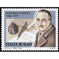 Italia Italy 3016 2008 Personalidades Literatura Tommaso Landolfi MNH