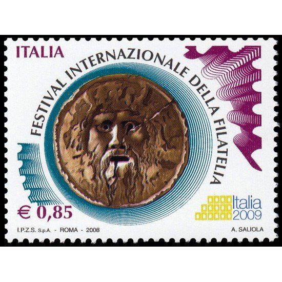 Italia Italy 3031 2008 Italia 2009 Festival Internacional de la Filatelia MNH