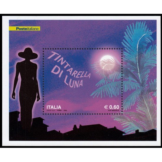 Italia Italy HB 46 2009 Canción popular Tintarella di Luna MNH