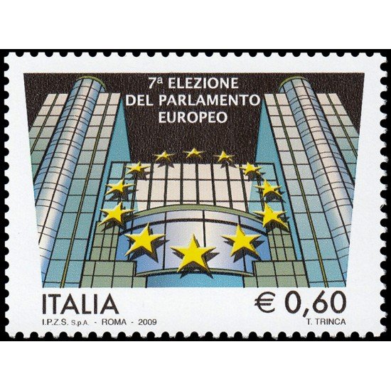 Italia Italy 3057 2009 VII Elecciones al Parlamento Europeo MNH