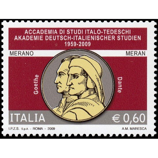 Italia Italy 3059 2009 50 aniv. Academia de estudios italo-alemanes MNH