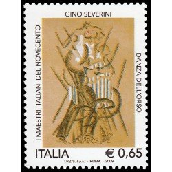 Italia Italy 3115 2009 Personalidades Artistas italianos del siglo XX Danza del Oso de Gino Severini MNH