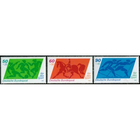 DEP4/S Alemania Federal Germany Nº 896/98 1980 Sorteo por el deporte Lujo DEP4/S Alemania Federal Germany Nº 896/98 1980 Sorteo por el deporte Lujo