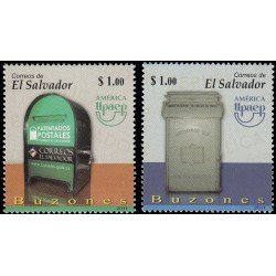 Upaep El Salvador 1822/23 2011 Buzones MNH Upaep El Salvador 1822/23 2011 Buzones MNH