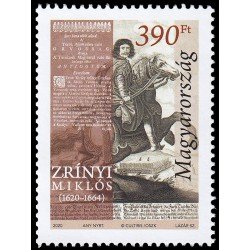 Hungría Hungary 6118 2020 Zrinyi Miklos MNH Hungría Hungary 6118 2020 Zrinyi Miklos MNH