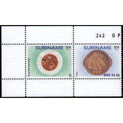 Upaep Suriname 2019 Comida tradicional MNH