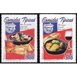 Upaep Chile 2019 Platos tradicionales MNH