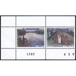 Upaep Suriname 2021 Turismo MNH Upaep Suriname 2021 Turismo MNH