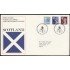 Gran Bretaña 846/54 (de la serie) 1978 SPD FDC Serie Reina Isabel II Escocia Sobre primer día Philatelic Bureau