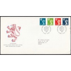 Gran Bretaña 1346/57 (de la serie) 1988 SPD FDC Serie Reina Isabel II Escocia Sobre primer día Edinburgh Gran Bretaña 1346/57 (de la serie) 1988 SPD FDC Serie Reina Isabel II Escocia Sobre primer día Edinburgh