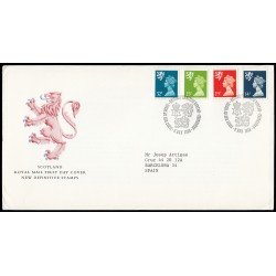 Gran Bretaña 1346/57 (de la serie) 1988 SPD FDC Serie Reina Isabel II Escocia Sobre primer día Philatelic Bureau Gran Bretaña 1346/57 (de la serie) 1988 SPD FDC Serie Reina Isabel II Escocia Sobre primer día Philatelic Bureau