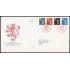 Gran Bretaña 1422/33 (de la serie) 1989 SPD FDC Serie Reina Isabel II Escocia Sobre primer día Edinburgh