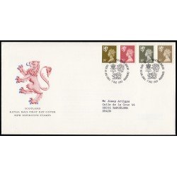 Gran Bretaña 1718/29 (de la serie) 1993 SPD FDC Serie Reina Isabel II Escocia Sobre primer día Philatelic Bureau