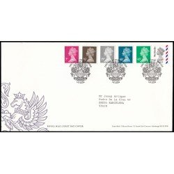 Gran Bretaña 2540/45 2004 SPD FDC Serie Reina Isabel II Sobre primer día Windsor Gran Bretaña 2540/45 2004 SPD FDC Serie Reina Isabel II Sobre primer día Windsor