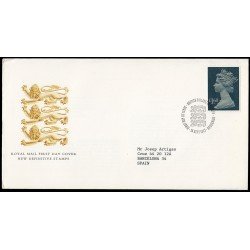 Gran Bretaña 1283 1987 SPD FDC Serie Reina Isabel II Sobre primer día Philatelic Bureau Gran Bretaña 1283 1987 SPD FDC Serie Reina Isabel II Sobre primer día Philatelic Bureau