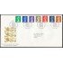 Gran Bretaña 1477/83 1990 SPD FDC Serie Reina Isabel II Sobre primer día Windsor